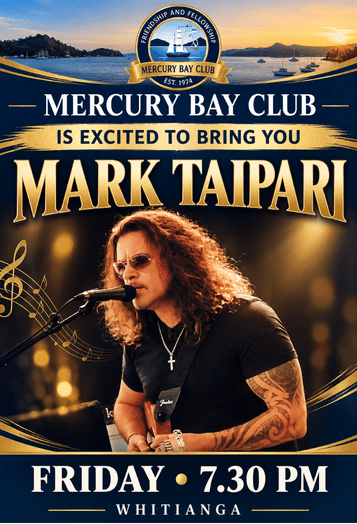 Mark T Rock & Roll Party at The Mercury Bay Club